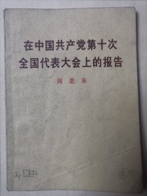 在中国共产党第十次全国代表大会上的报告