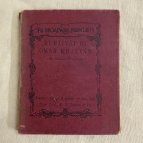 potter16：ExRare Jessie M. King  绝版鲁拜集《鲁拜集》 Rubaiyat of Omar Khayyam，1904年初版，苏格兰著名女插画家杰西金新艺术精品之作，精美插图