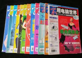 《家用电脑世界》月刊，2002年1-12期