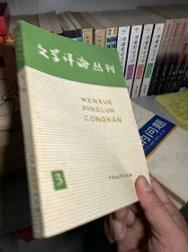 文学评论丛刊第三辑