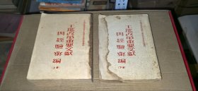 土地改革重要文献与经验汇编（上下，全二册）（中南军政委员会土地改革委员会编印1951年10月）