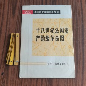 1981年初中世界历史教学挂图十八世纪法国资产阶级革命图（位置东架）