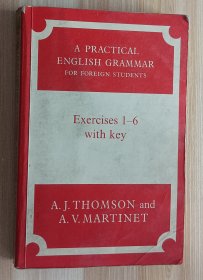 英文书 Practical English Grammar by Audrey Jean Thomson (Author), A.V. Martinet (Author)