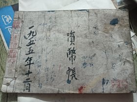 34页空白 10页有内容 手抄本 1954年