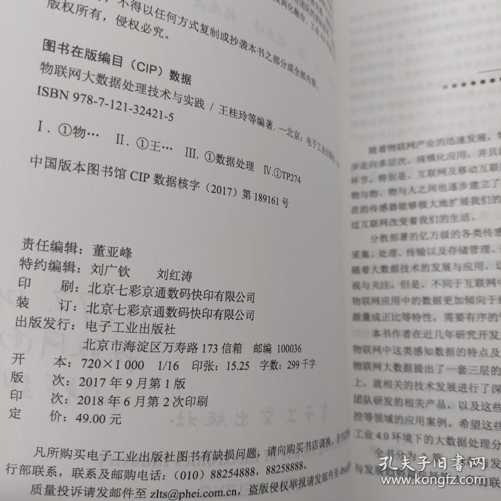 物联网大数据处理技术与实践