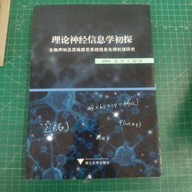 理论神经信息学初探：生物声呐及其他感觉系统信息处理机理研究