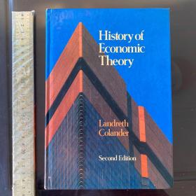 History of economic theory ideas thoughts thought economy 经济理论史 英文原版精装