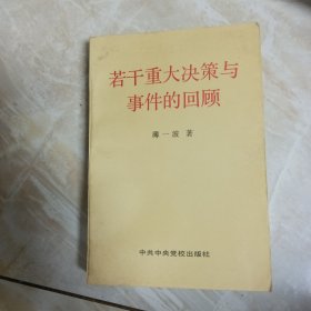 若干重大决策与事件的回顾(上)