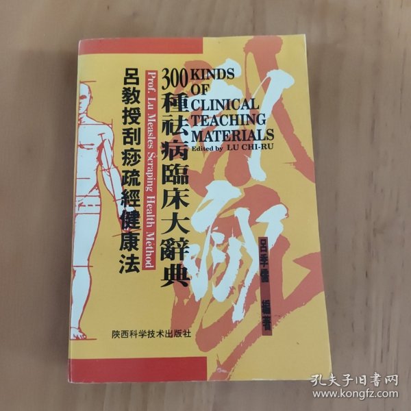 吕教授刮痧疏经健康法——300种祛病临床大辞典