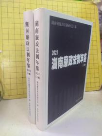 2021湖南廉政法制年鉴(精装上下册)