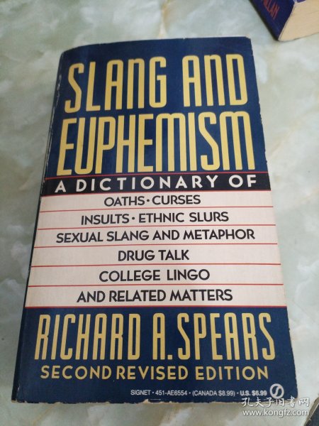 SLANG AND EUPHEMISM