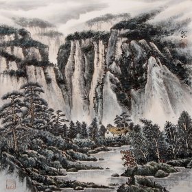 （保真）孙明 58*58 生于山东烟台，现居烟台，北京工笔重彩画会会员，山东美术家协会会员，文化部国韵文华书画院特聘画家。