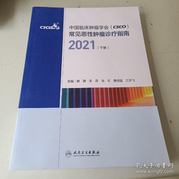 中国临床肿瘤学会（CSCO）常见恶性肿瘤诊疗指南2021（下册）