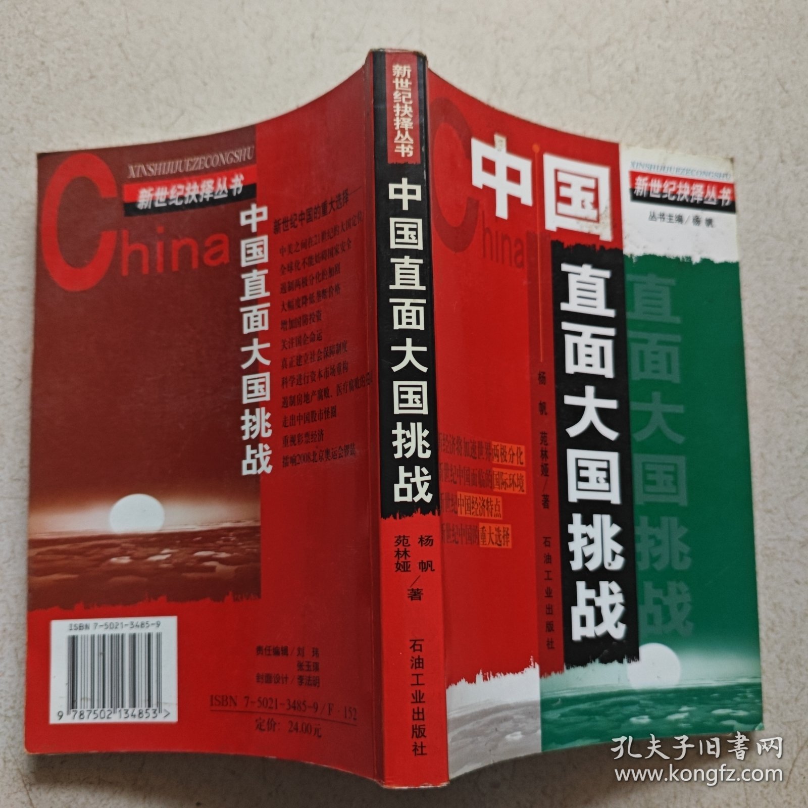 新世纪抉择丛书 中国直面大国挑战