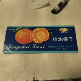 商标 糖水橘子