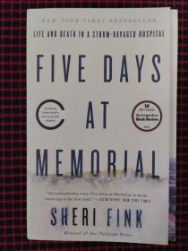 Five Days At Memorial（英文原版，品好现货无笔记写划）