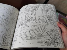 《Romantic country:A Fantasy coloring Book》尺寸：25厘米*25厘米*1厘米