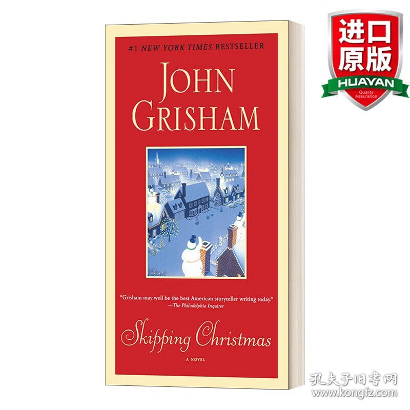 英文原版 Skipping Christmas: a Novel 逃离圣诞 John Grisham约翰·格里森姆 英文版 进口英语原版书籍