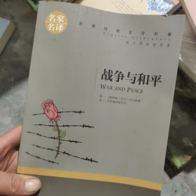 战争与和平 中小学生课外阅读书籍世界经典文学名著青少年儿童文学读物故事书名家名译原汁原味读原著