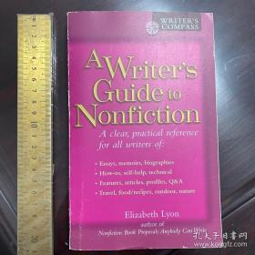 Writer'sGuidetoNonfiction craft and art of fiction guide to nonfiction 英文原版