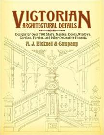 现货正版维多利亚建筑细节手绘 Victorian Architectural Details