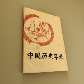 中国历史年表