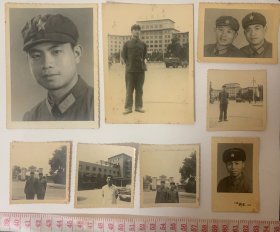 【军人老照片】1966-1976年间军人老照片一组23张合售— 尺寸不一，如图显示，同一来源。