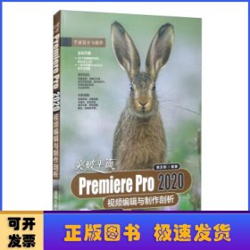 突破平面Premiere Pro 2020视频编辑与制作剖析