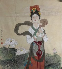 杜玉曦        作品尺寸60/60
      山西太原画院专职画家，一级美术师。中国美术家协会会员，山西省美协理事，中国工笔画学会理事，山西省文史馆馆员，山西省第八届人大代表。享受政府特殊津贴