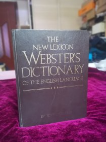 the new lexicon webster's Dictionary of the English language韦伯斯特英语词典