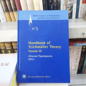 Handbook Of Teichmüller Theory, Volume III