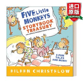 Five Little Monkeys Storybook Treasury  五只小猴子 英文原版