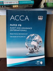 ACCA F8 Audit and Assurance (Revision Kit) 英文版 审计和鉴证 练习册