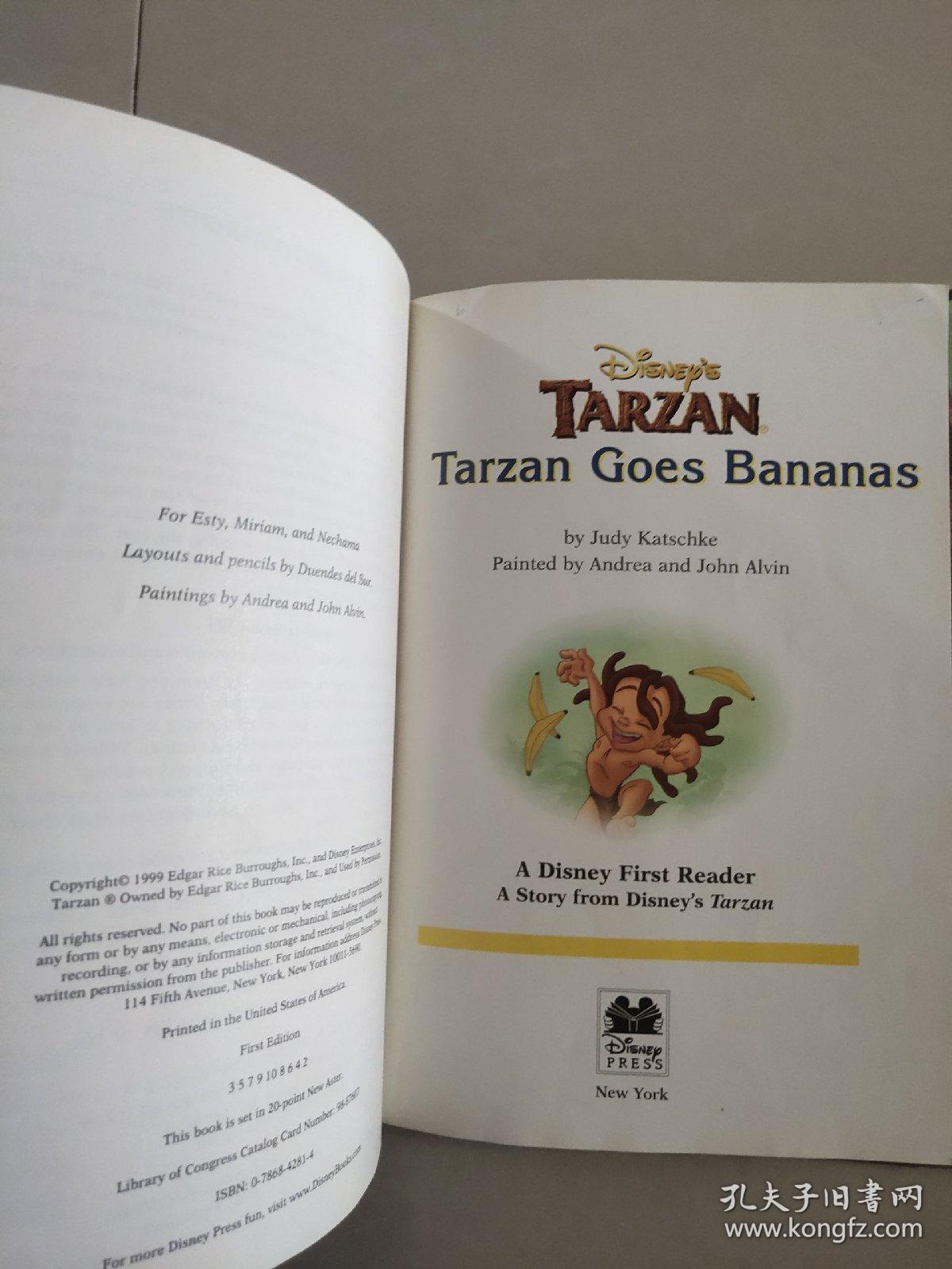 点击查看原图 Tarzan goes Bananas
