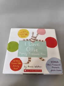 英文原版 I LOVE OLLIE Family Treasure BOX 全家宝盒 内盒9册 婴幼儿启蒙读物