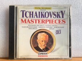 CD光盘 PETER TCHAIKOVSKY MASTERPIECES，Vol 5/Eugene Onegin/ARPICCIO DIGTAL 10 925 DDD/CD510