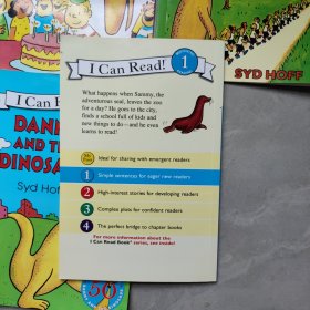 (I Can Read, Level 1) Sammy the Seal海报萨米、Danny and the Dinosaur丹尼与恐龙、Danny and the Dinosaur Go to Camp丹尼和恐龙去营地、Happy Birthday, Danny and the Dinosaur生日快乐，丹尼和恐龙【4本合售】