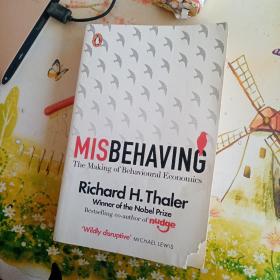 英文原版 企鹅版 Misbehaving: The Making of Behavioral Economics 不当行为: 行为经济学