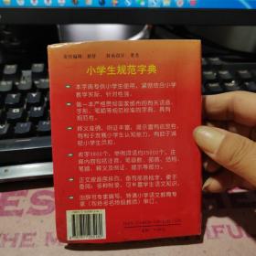 小学生规范字典