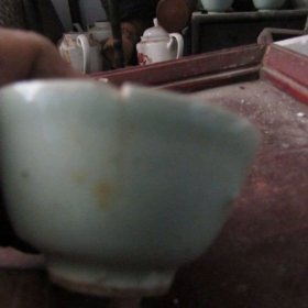 豆青釉小酒杯08