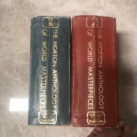 The Norton Anthology of World Masterpieces, 4th Edition, 2 Volumes 诺顿西方名著选集 第4版. 精装两卷全，英文原版 1979年出版
