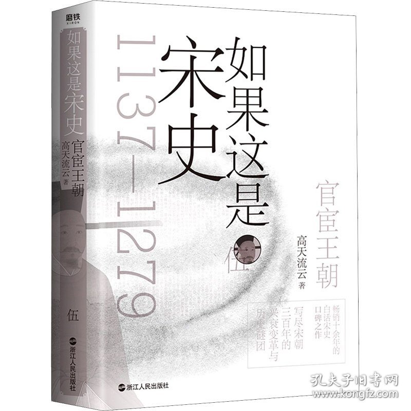 【正版新书】 如果这是宋史 5 官宦王朝 高天流云 浙江人民出版社