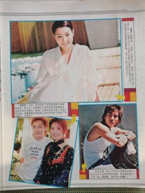 郑秀文陈奕迅杨千嬅任贤齐陈妙瑛廖碧儿古天乐容祖儿Twins16开正反面彩页一张