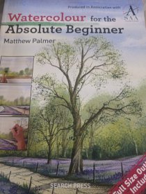 原版 Watercolour for the Absolute Beginner 绝对初学者的水彩 水彩画基础教学书籍
