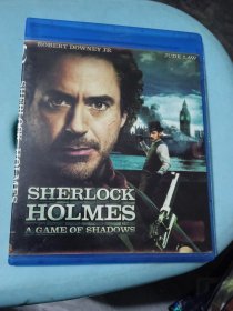 SHERLOCK HOLMES:A GAME OF SHADOWS大侦探福尔摩斯2:诡影游戏 DVD 单碟盒装