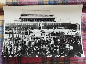 1949年10月中华人民共和国成立，开国大典盛况，80年代新华社资料照片