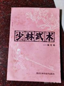 少林武术梅花枪，武术书籍，武术古籍，武功秘籍类 8品2