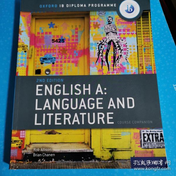ENGLISH A : LANGUAGE AND LITERATURE
COURSE COMPANION