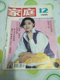 家庭1994年第12期 封面刘蓓