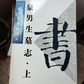 泉男生墓志 上下2册  大开大字本（欧阳询之子欧阳通名碑）